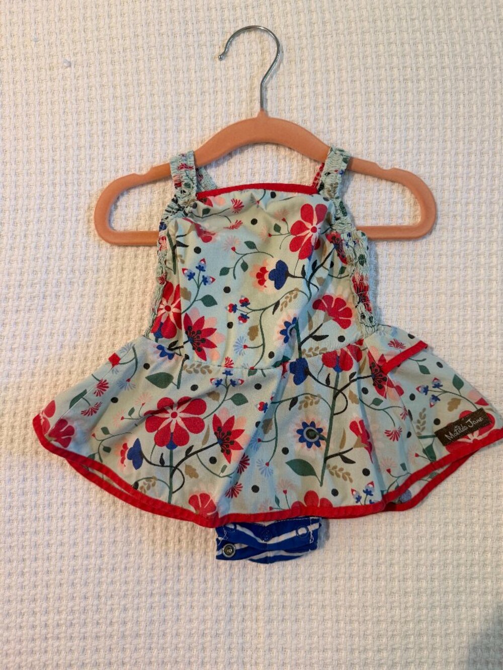 Matilda Jane Baby summer romper with skirt